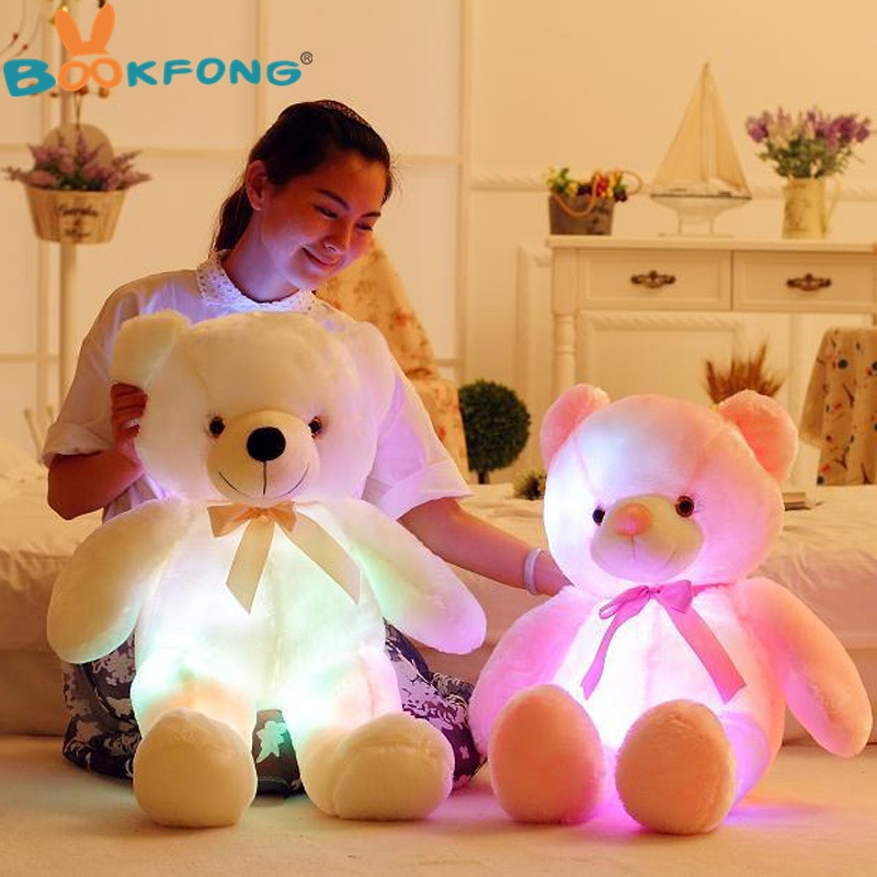 Light Up Teddy Bear Glowing Stuffed Toy